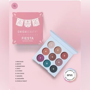 NWT Fiesta mini 9 eyeshadow palette